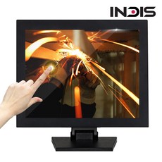 인디스 철재 감압식 터치 일체형PC FREEDOS, RAM 4G/ SSD 120G, 19인치 Celeron J1900