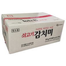 대상 쇠고기 감치미 20kg (대용량)(식자재)(조미료), 1개