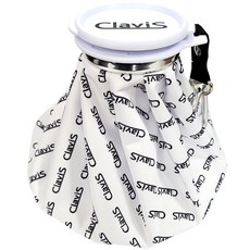 클라비스 골프 얼음 주머니 무릎 팔꿈치 냉온 찜질 아이스팩 찜질팩 아이싱 22cm 화이트, 1개