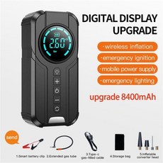 점프 스타터 슈퍼 안전 자동차 비상 자동 USB 급속 휴대용 드롭 배송, 1개