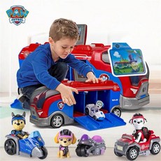  퍼피구조대 Paw Patrol Toys 개 강아지 세트(Set) 장남감 오토매틱차 Lookout Pla, 7Pcs, 7Pcs 