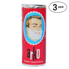 아르코 Arko 면도 비누 75g x3 클래식 면도솝 스틱 전통 습식용 웻쉐이빙