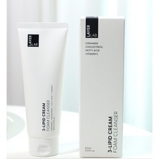 [1+1] 레이어랩 세라마이드 약산성 클렌저 클렌징폼 150 ml (민감한 피부를 위한 12가지 피부장벽 강화 성분)