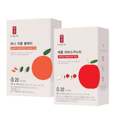 공차 허니 자몽 블랙티 20T +애플 히비스커스티 20T (액상타입)