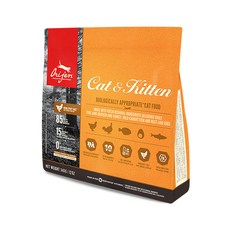 오리젠 캣앤키튼 340g, 단품