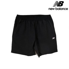 뉴발란스 NBNV8BB711 BK 남성 4부 기본 우븐 팬츠 팬츠
