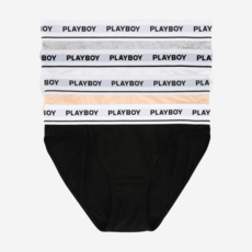 플레이보이 여성용 아웃밴드 삼각팬티 3p 세트 PWP3611