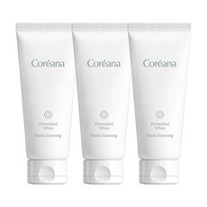 코리아나 발효 화이트 폼 클렌징, 3개, 150ml