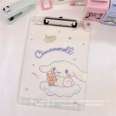 산리오아크릴클립보드