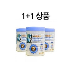 [1+1] 아이엠뉴질랜드 아이엠엔젯 노블+ 2단계 유산균 조제 수입분유 800g 3캔 [유통기한::2024.05.10]