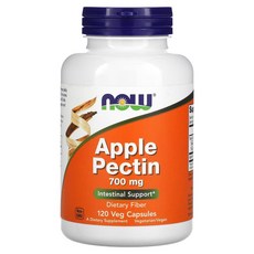 나우푸드 사과식이섬유 애플펙틴 700mg 120베지캡슐 Apple Pectin, 120캡슐, 1개