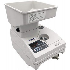 Ribao HCS-3500AH 중속 코인 카운터 및 모터 구동식 호퍼와 엑스트라 대형 호퍼 익스텐더가 장착된 정렬기 2년 보증 미국 및, 단일옵션