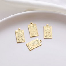 골드동전팬던트재료