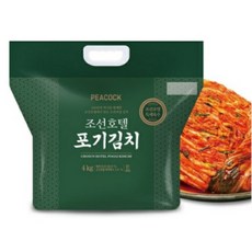 피코크 조선호텔 포기김치 4kg, 1개