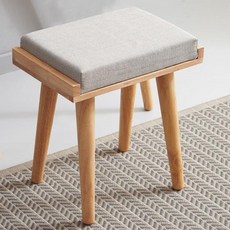 Taburete de Madera Maciza para adultos banco pequeño para sala de estar taburete nórdico creativo su, 스타일 1