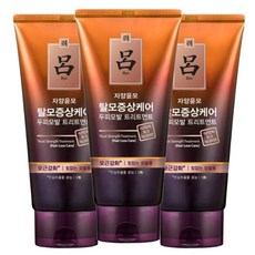 려 자양윤모 탈모케어 힘없는모발 트리트먼트300ml3개, 1개