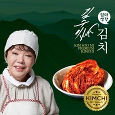 [김수미] 엄마생각 더 프리미엄 포기김치 5kg, 1개