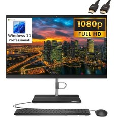 Lenovo V50a 24 AIO 23.8 FHD Business AllinOne 데스크톱 컴퓨터 Intel Core i310100T Beat i58300H 32GB DDR4, 32GB DDR4 RAM/ 1TB PCIe SSD - i310100