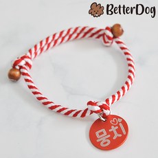 베러독 DIY 애견인식표 심플형 강아지목걸이 고양이이름표 핸드메이드 외장형펜던트 네임택 군번줄 볼체인 반려동물등록 분실신고 등록번호각인 주문제작, 09.알루미늄-원형(S)핑크, 01.심플형-사선레드, 없음
