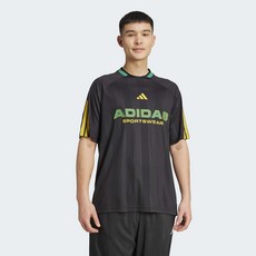 아디다스 ADIDAS 퍼포먼스 공용 하우스 오브 티로 네이션스 팩 저지 축구유니폼스타일 티셔츠 데일리 루즈핏 티셔츠 KB7708
