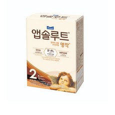 앱솔루트 프리미엄 명작 스틱분유 2단계, 1개, 80개