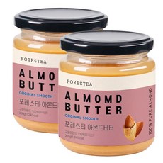 포레스티 무첨가 아몬드버터 200g 2병, 2개