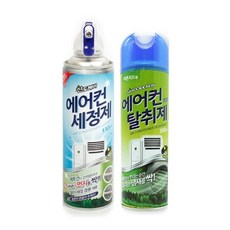 산도깨비 에어컨 세정제 탈취제 1+1 곰팡이/세균/냄새제거, 2개