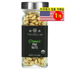 The Spice Lab 오가닉 견과 씨앗 오가닉 잣 62g 1개