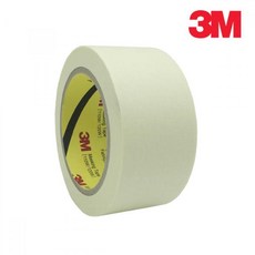 3M 마스킹테이프 종이 110 50mm 도색작업 종이마스킹테이프, 1개