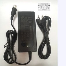 24V 2.5A 4 핀 어댑터 LCD TV DVR 모니터 평면 패널 금전 등록기 식품 주문 기계 어댑터 24V2.5A 4 핀 스위칭 전원, no ac cable, 1개