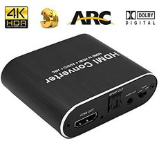 HDMI Audio Extractor 4K 60Hz 5.1 ARC HDMI to Audio Optical T/14067356