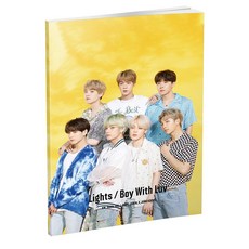 아이돌굿즈 일본 미니 앨범 Lights Boy With Luv 굿즈 미니 화보집 사진집 J-HOPE JIN RM JIMIN V