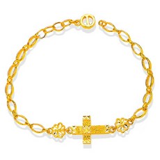 순금십자가팔찌