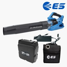 ES산업 정품 LB454 충전 송풍기 블로워 54V 6.0Ah 배터리 가방 모든옵션 포함