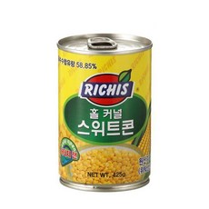 동서 스파게티 피자 파스타 감칠맛 대용량 리치스 홀 커널 스위트콘 425g 425g, 2개