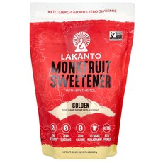 라칸토 에리스리톨 함유 나한과 감미료 골든 800g(28.22oz), 1개, 800g
