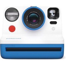 Polaroid 폴라로이드 나우 2세대 I타입 즉석카메라 골든모멘트 필름 묶음 블랙카메라 골드컬러 사진 16장 6288, Gen2 Camera_Blue