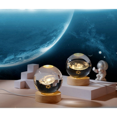 1+1 에스제이피닉스 LED 인테리어 조명 수정구 무드등 집들이 선물