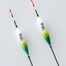 일이삼피싱 멜론 60cm 5점등 하부약실 LED 전자찌 BR311배터리전용제품, 대(4g), 1개, 케미색상 주황색