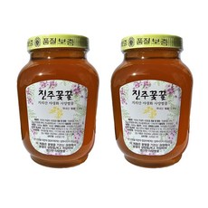 지리산 청정지역 진주꽃꿀 야생화, 2개, 2.4kg