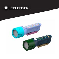 LEDLENSER 레드렌서 어린이 4빔 손전등 KIDBEAM 4, 그린, 1개