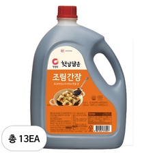 청정원 조림간장 3.6L, 13개