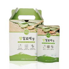 제주농장 생알로에겔 80ml 12포, 1