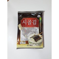 경천식품) 시골 재래 전장김, 8개, 55g