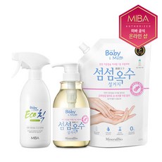 미바 이온칼슘 베이비앤맘 리빙 아이템(~30%), 02.베이비앤맘 섬섬옥수 세제 500ml