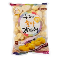 바우네 수제호박 감자떡, 1kg, 35개