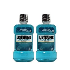 리스테린 쿨민트 세균억제 구강청결제, 250ml, 2개