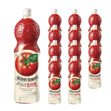 자연은 토마토 주스, 1.5L, 60개