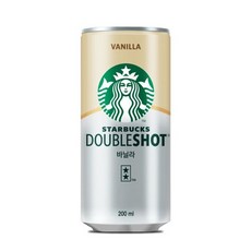 [스타벅스] 더블샷 바닐라 캔커피 200ml X 12캔, 상세 설명 참조