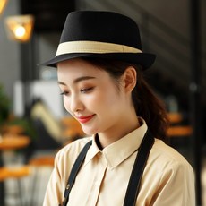 WHYNOT 카페 커피숍 바리스타 모자 아르바이트 알바 커피프린스 공유 Ynot-000077590